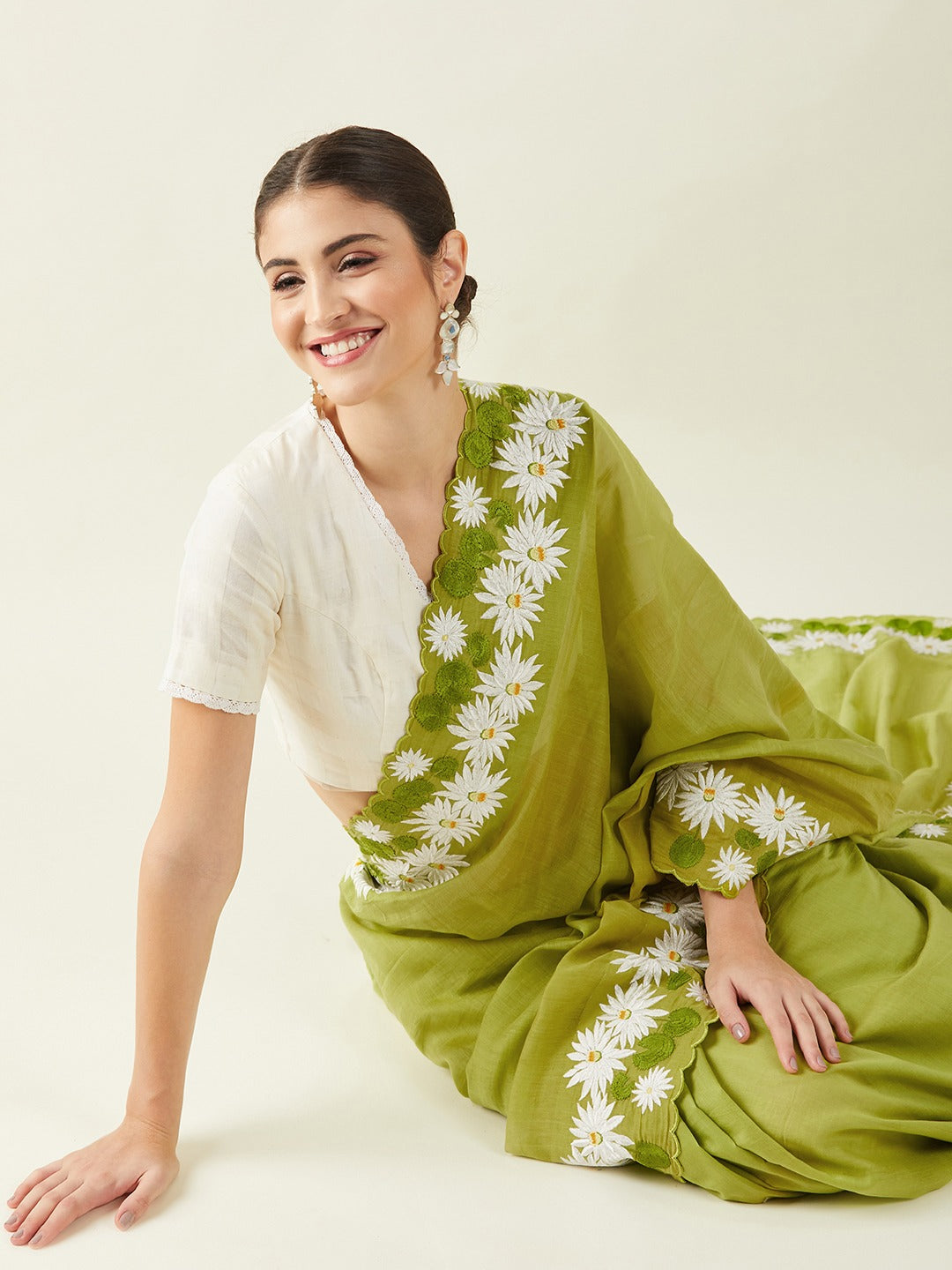 Jalkamal| Waterlilies’ Saree