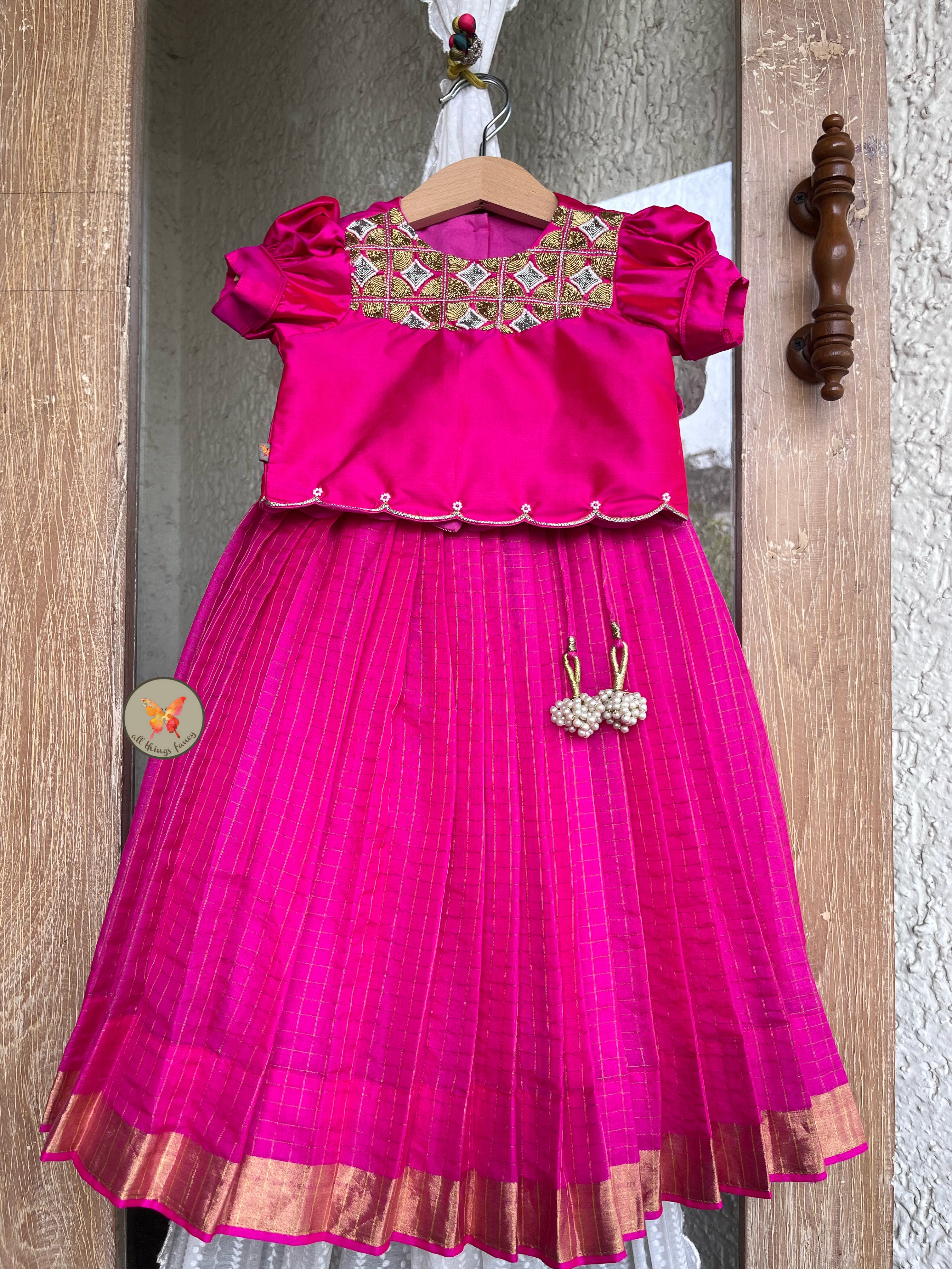 Pattu Lehenga- Rani