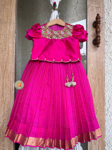 Pattu Lehenga- Rani