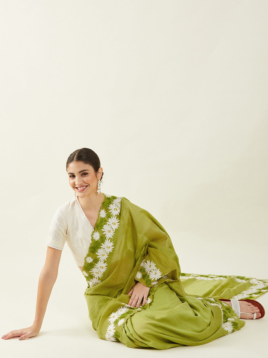 Jalkamal| Waterlilies’ Saree