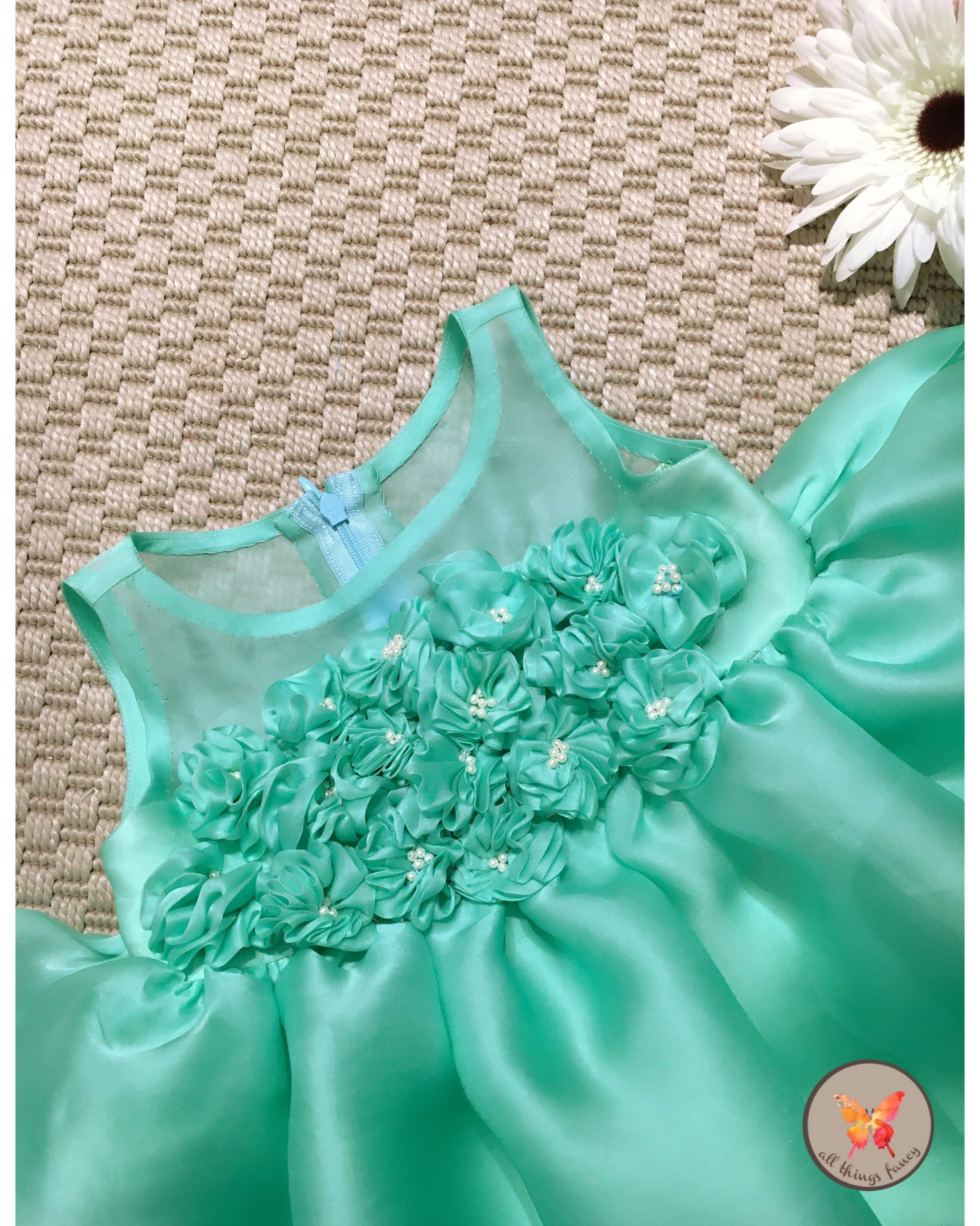 The Mint Carnations Dress